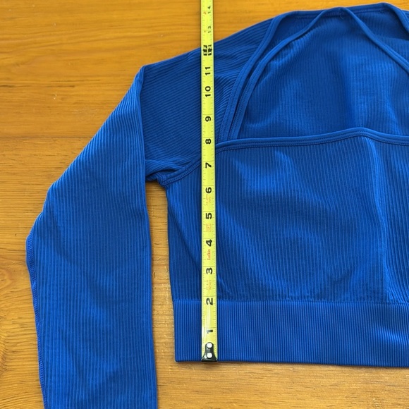 OQQ Women's Yoga 2 Piece Seamless Ribbed Workout Set - Picture 8 of 12